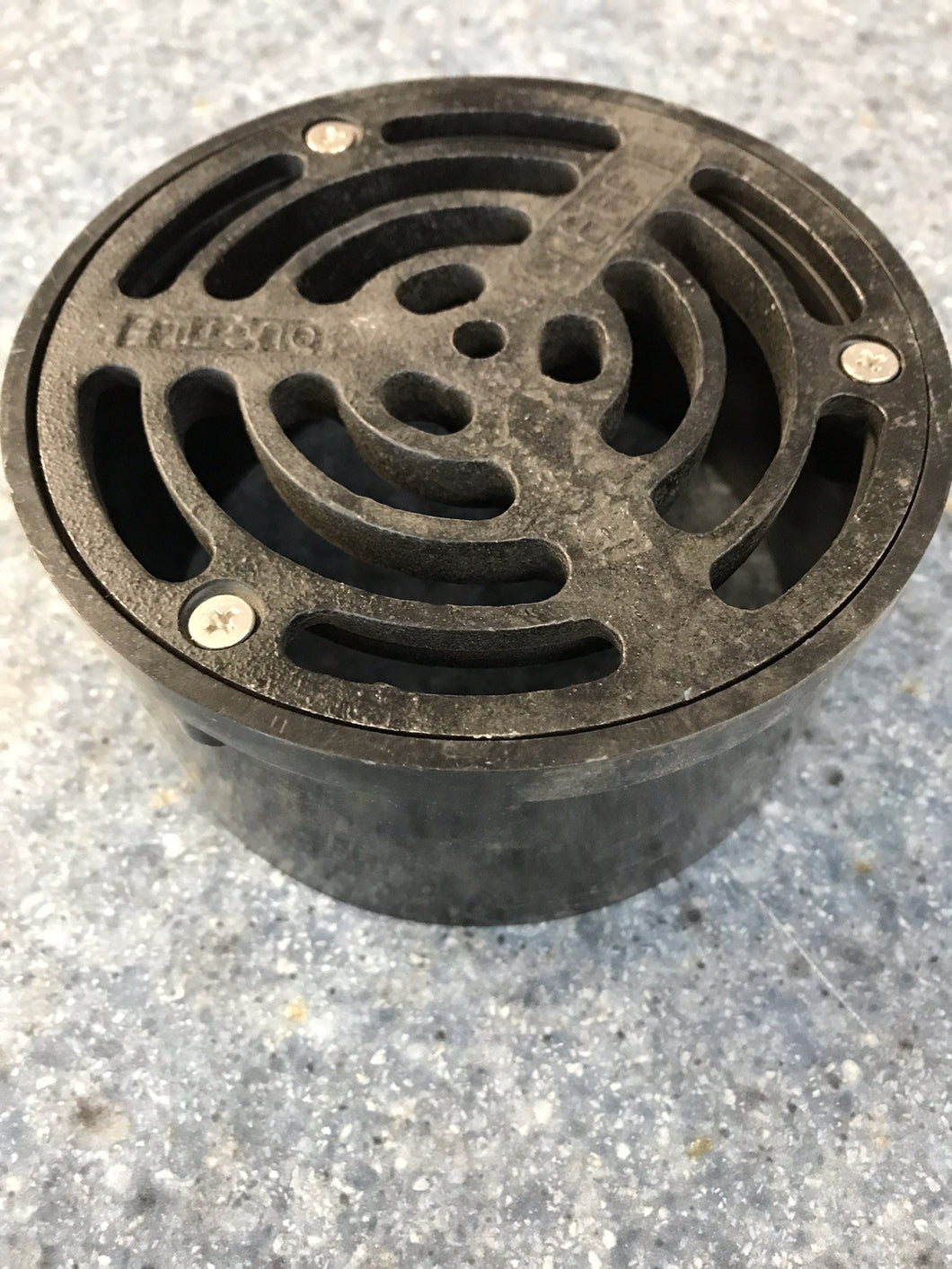 ABS Floor Drain (w/Cast Iron Grate)