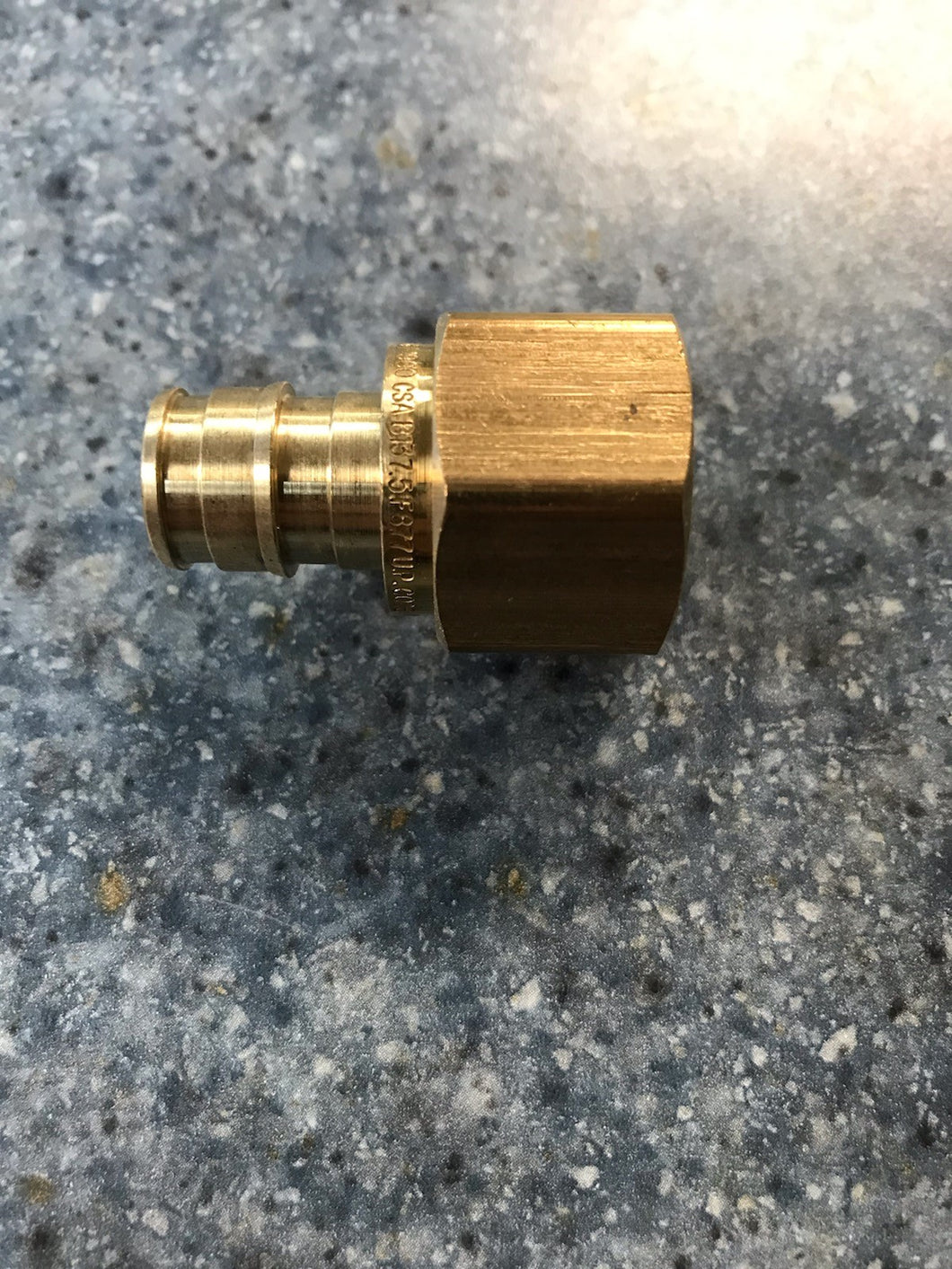 F1960 Expansion Fitting - Brass FPT Adapter