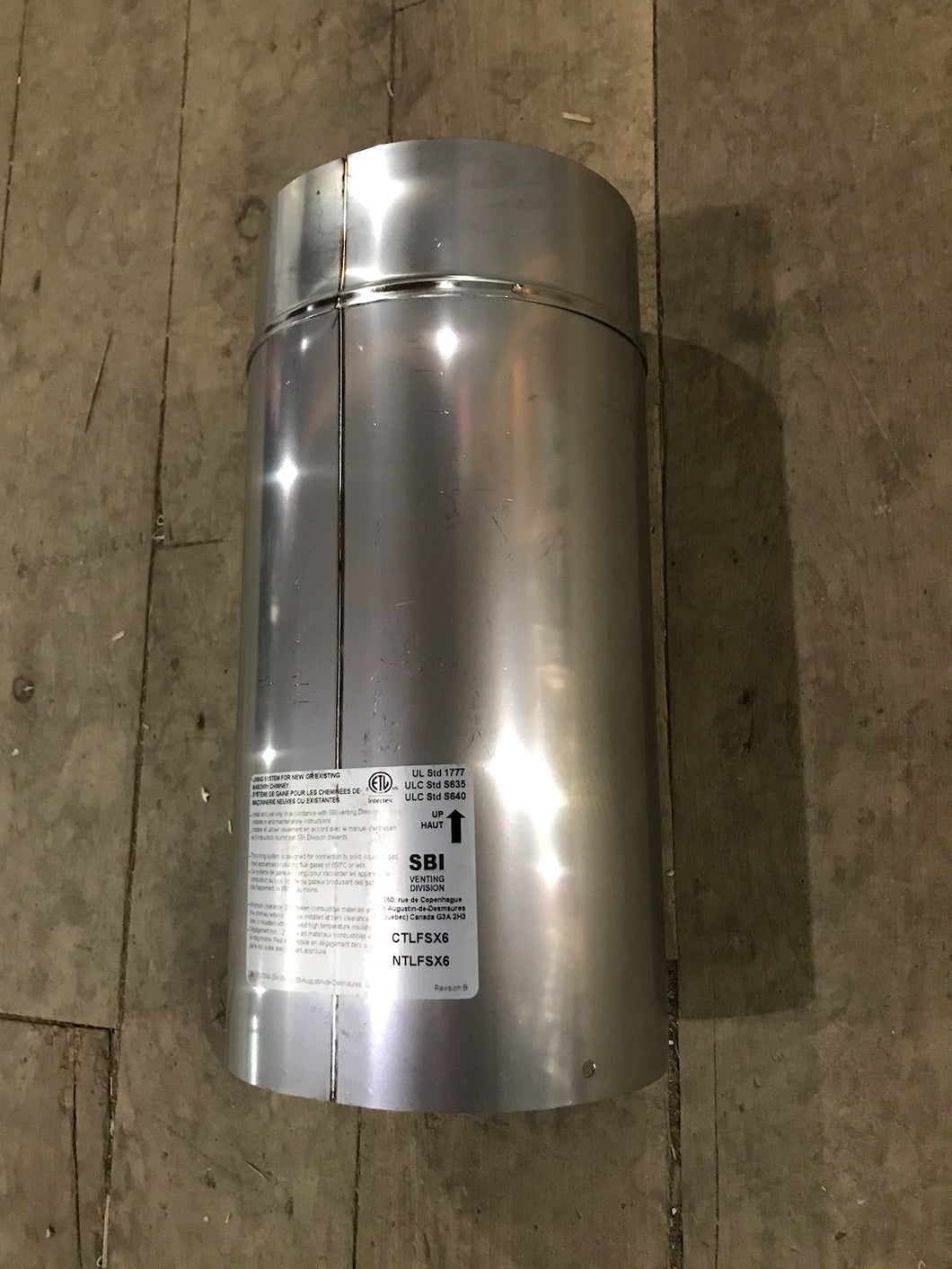 Rigid Liner Tee Slip Extension (12