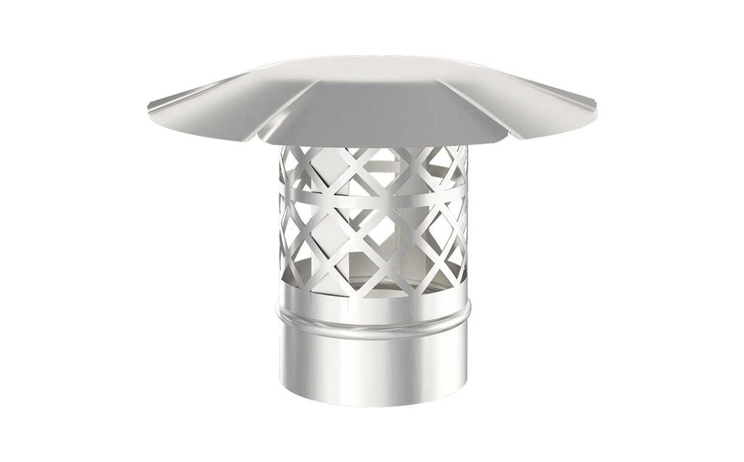 Rigid Liner Rain Cap w/Screen