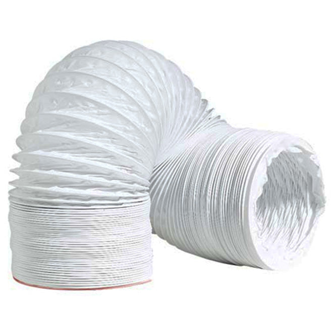 Bath Fan Vinyl Air Duct (Non-Insulated)
