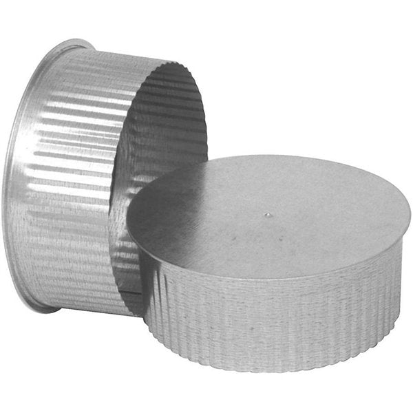 Galvanized Round End Cap