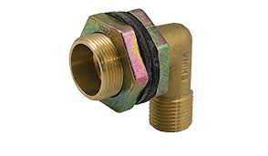 1/2” Brass Shower Stall Elbows w/Nuts