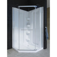 Load image into Gallery viewer, Sorrento Neo-Angle One-Piece Corner Shower - SC38NA2
